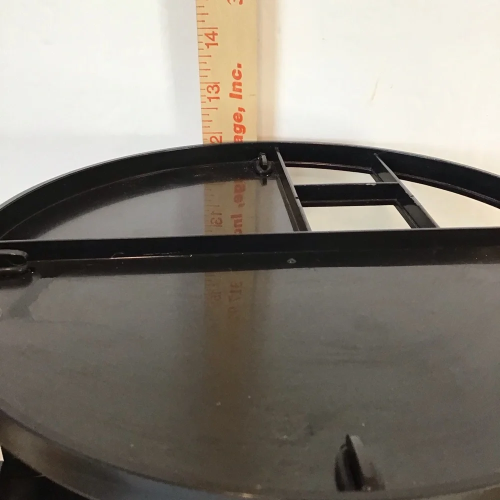 Make-up Storage Holder Black Adjustable Rotating Organizer